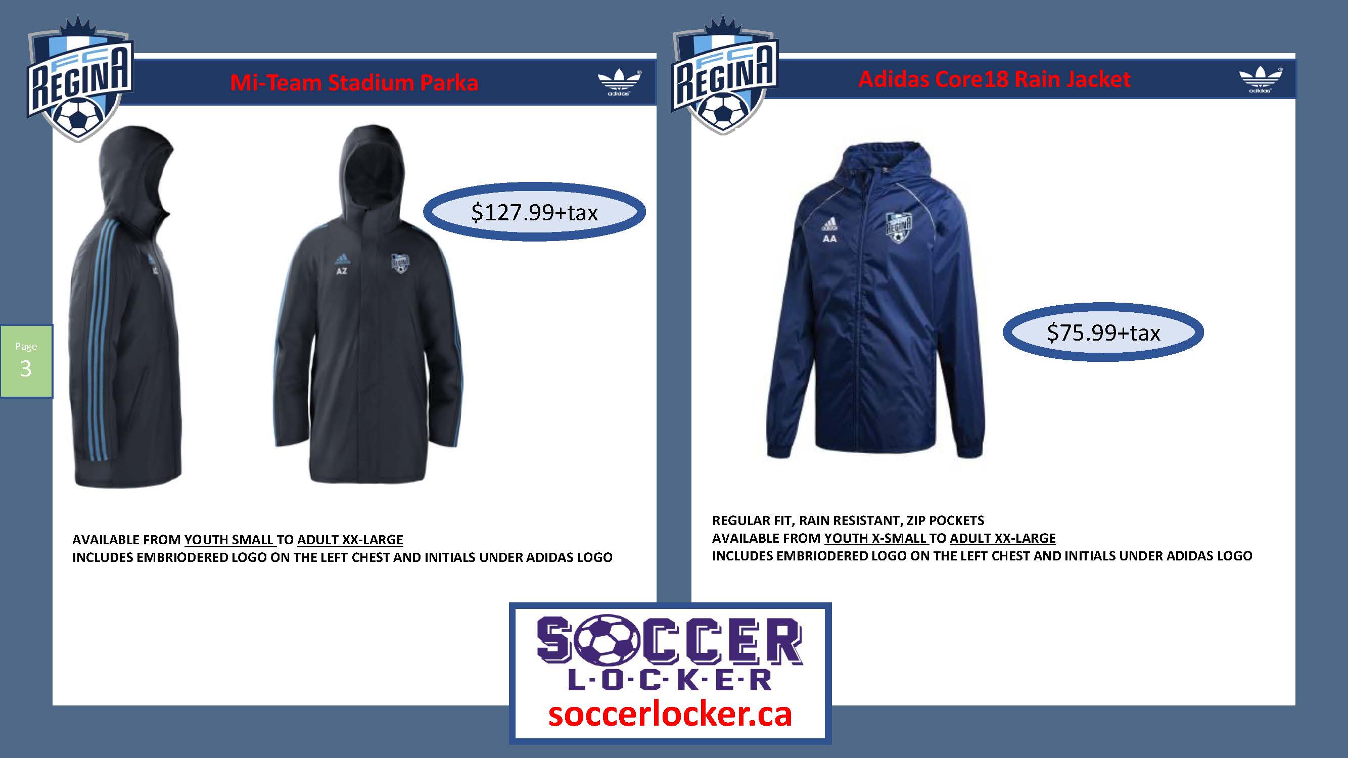 FC Regina site by RAMP InterActive